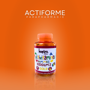 Multivitamines Gummies KidGum’s – Croissance, Immunité & Vitalité | 60 Gummies | Goût Citron