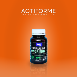 Spiruline Moringa Hydra 60 CP – Vitalité, Immunité & Énergie | 100% Naturelle